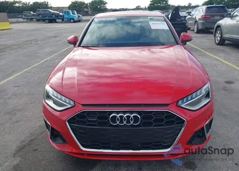 2024 Audi A4 Premium Plus 45 Tfsi S Line Quattro S Tronic из США, поврежденный, VIN WAUEAAF46RN006420